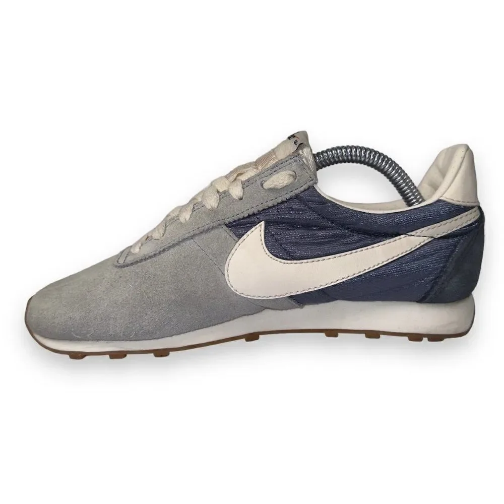 Nike Pre Montreal Racer Casual‎ Suede Sneakers Grey / Blue 555258-008 Women's 6